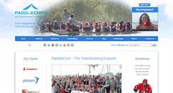 Desktop Screenshot of paddlecore.ca